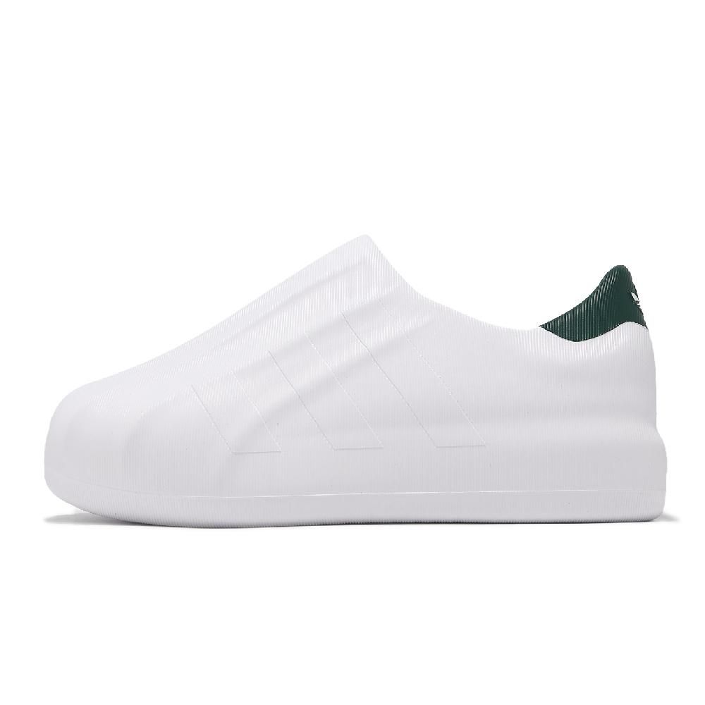 adidas 愛迪達   休閒鞋 adiFom Superstar 白 寶石綠 男鞋 女鞋 貝殼頭 懶人鞋 套入式 IF6182