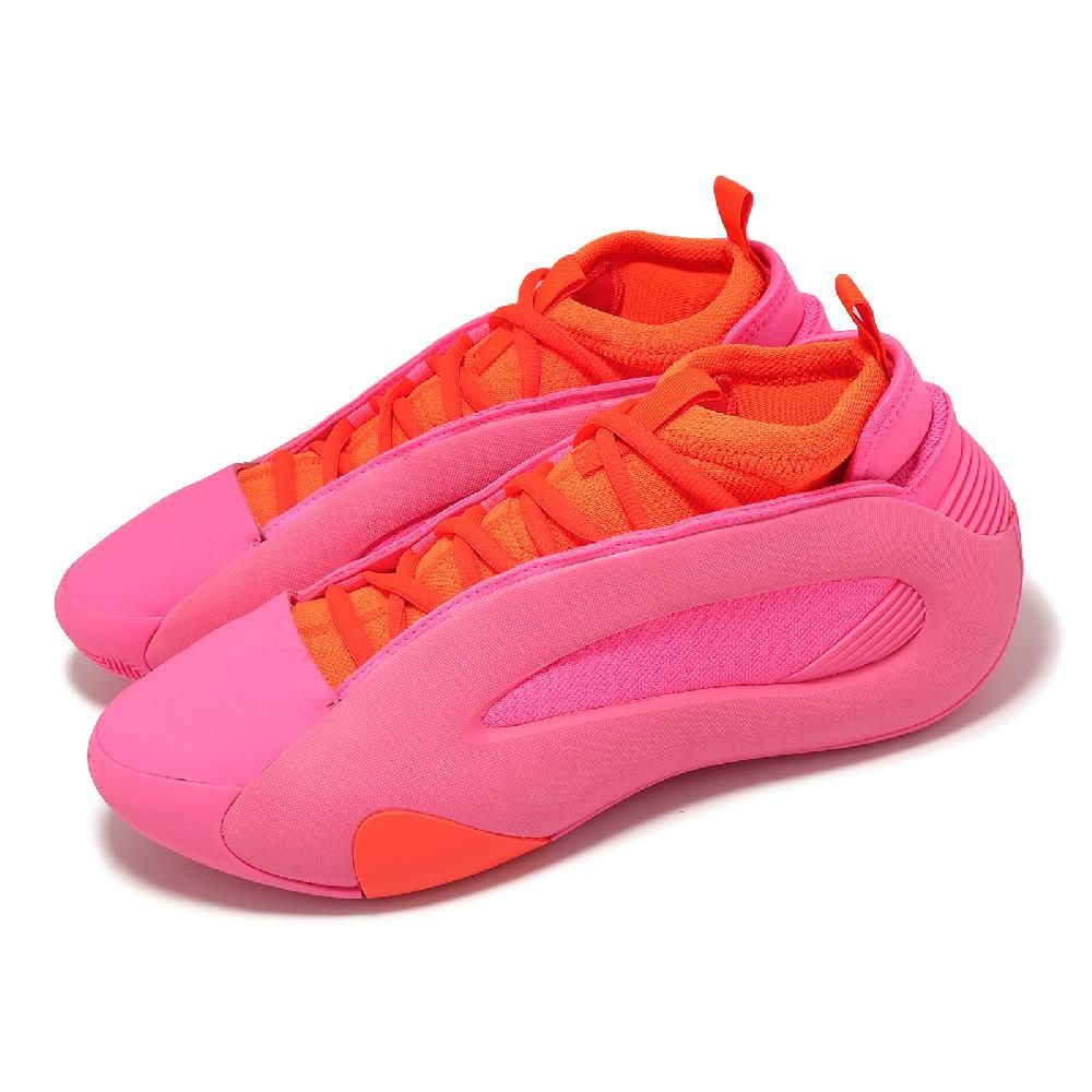 adidas 愛迪達籃球鞋Harden Vol. 8 男鞋粉橘Flamingo Pink 哈登Boost