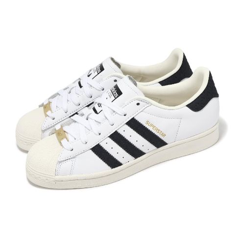 ADIDAS 愛迪達 休閒鞋 Superstar 男鞋 女鞋 白 黑 皮革 貝殼頭 三葉草 情侶鞋 IF3637