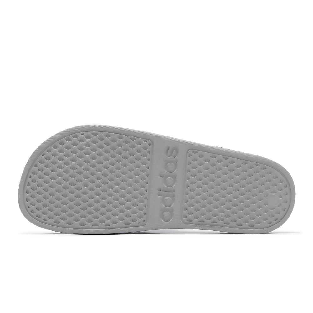 adidas 愛迪達   涼拖鞋 Adilette Aqua 男鞋 女鞋 灰 一體式 快乾 休閒鞋 IF6068