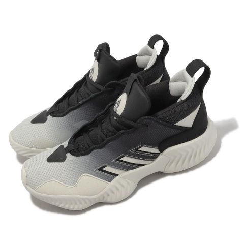 adidas 愛迪達 籃球鞋 Court Vision 3 男鞋 黑 灰 抗扭 緩衝 支撐 運動鞋 H67756