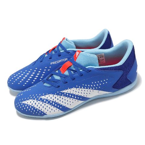 ADIDAS 愛迪達 足球鞋 Predator Accuracy.4 IN SAL 男鞋 藍 白 室內 運動鞋  GY9989