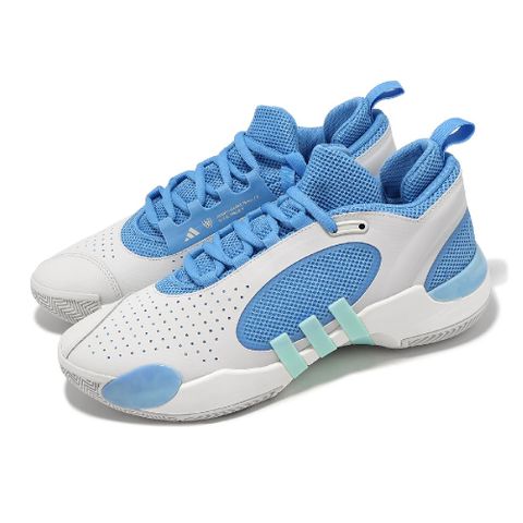 adidas 愛迪達 籃球鞋 D.O.N. Issue 5 男鞋 白 藍 緩衝 抓地 Mitchell 運動鞋 IE7798
