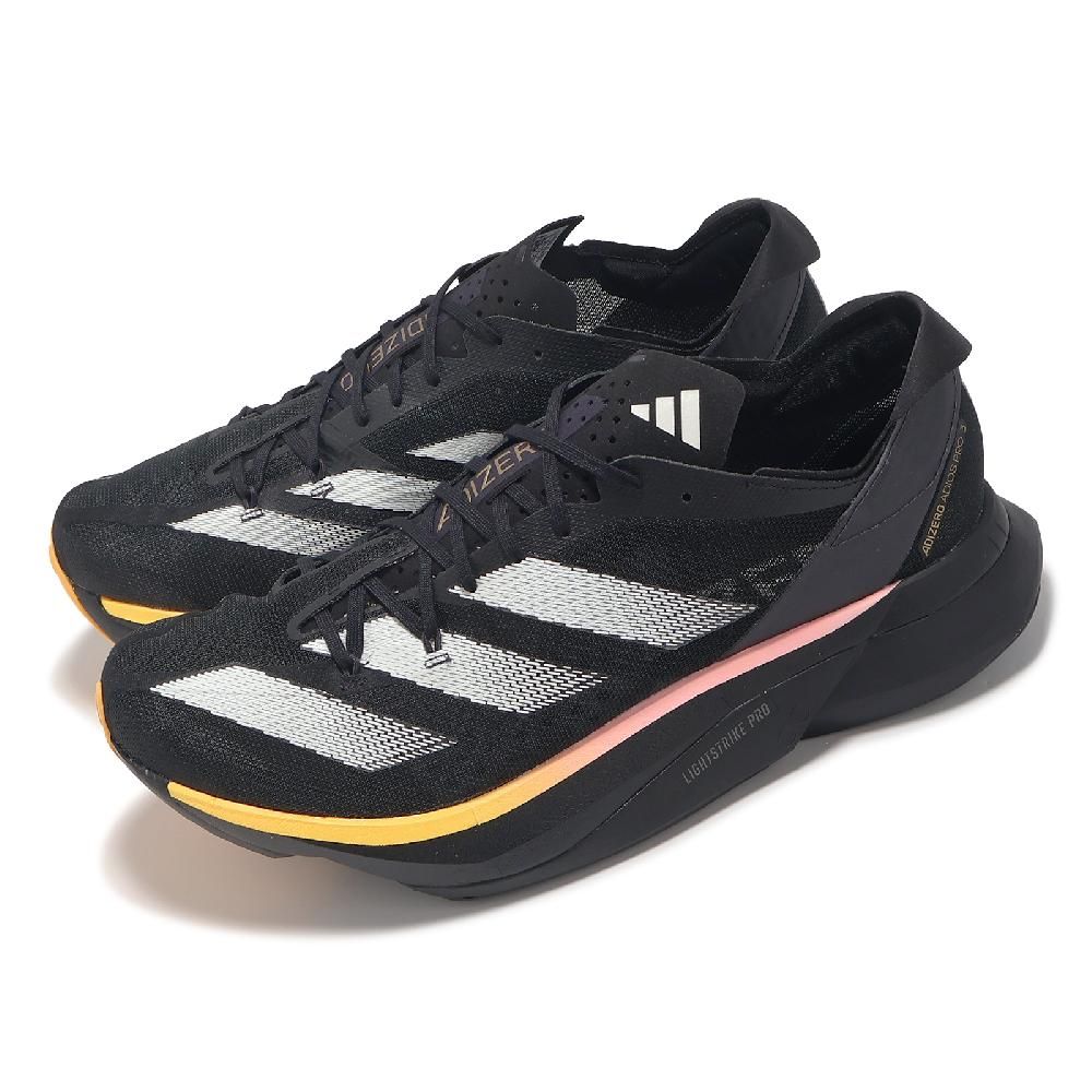 ADIDAS 愛迪達   競速跑鞋 Adizero Adios Pro 3 M 男鞋 黑 銀 緩震 運動鞋 IG6439