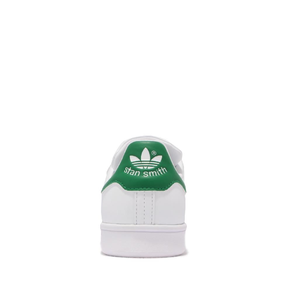 ADIDAS 愛迪達   休閒鞋 Stan Smith CF 男鞋 女鞋 白 綠 皮革 魔鬼氈 三葉草 小白鞋 FX5509