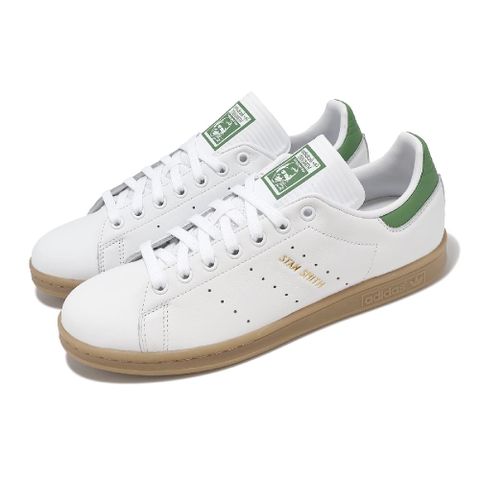 ADIDAS 愛迪達 休閒鞋 Stan Smith 男鞋 女鞋 白 綠 皮革 史密斯 情侶鞋 ID0268