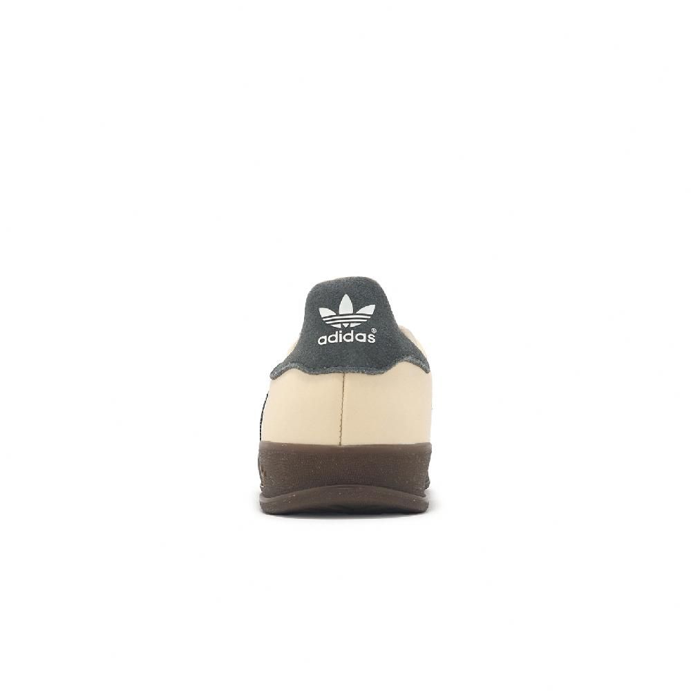 adidas 愛迪達   休閒鞋 Gazelle Indoor 男鞋 女鞋 卡其 綠 皮革 情侶鞋 JI2584