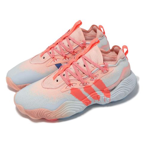 ADIDAS 愛迪達 籃球鞋 TRAE YOUNG 3 男鞋 粉 藍 Cotton Candy 崔洋 緩衝 運動鞋 IF9358