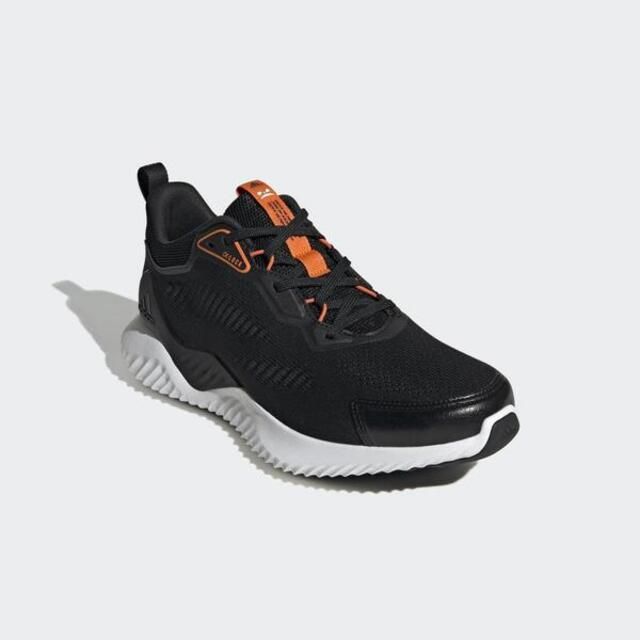 adidas 愛迪達  Alphabounce Beyond HQ4647 男女 慢跑鞋 運動 路跑 支撐 耐磨 黑橘