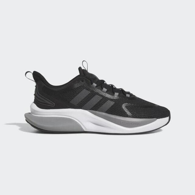 adidas 愛迪達  Alphabounce + HP6144 男 慢跑鞋 運動 路跑 緩震 舒適 透氣  黑灰白