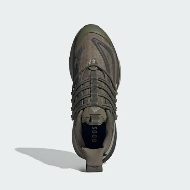 adidas 愛迪達  Alphaboost V1 IG3129 男 慢跑鞋 運動 路跑 訓練 反光 緩震 耐磨  綠