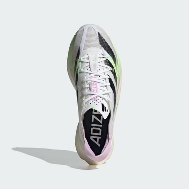 ADIDAS 愛迪達  Adizero Adios Pro 3 M IG6444 男 慢跑鞋 路跑 馬拉松 避震 輕量 白綠粉