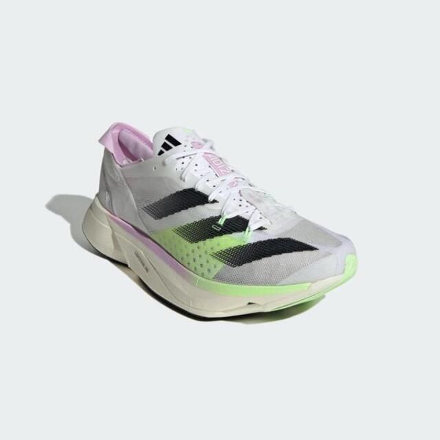 ADIDAS 愛迪達  Adizero Adios Pro 3 M IG6444 男 慢跑鞋 路跑 馬拉松 避震 輕量 白綠粉