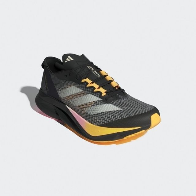 ADIDAS 愛迪達  Adizero Boston 12 M IF9212 男 慢跑鞋 運動 競速 跑鞋 避震 輕量 黑黃