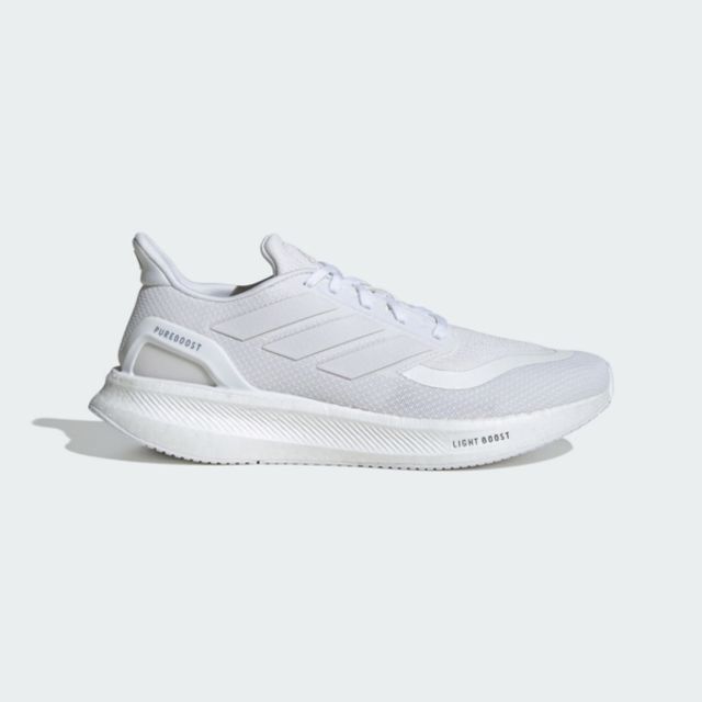 ADIDAS 愛迪達  Pureboost 5 ID3618 男 慢跑鞋 運動 路跑 反光 透氣 緩震 耐磨  白