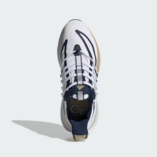 adidas 愛迪達  Alphaboost V1 [IE1033] 男 慢跑鞋 運動 休閒 緩震 舒適 穿搭  白 深藍