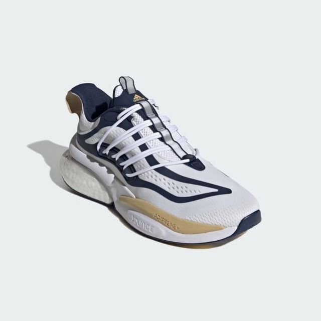 adidas 愛迪達  Alphaboost V1 [IE1033] 男 慢跑鞋 運動 休閒 緩震 舒適 穿搭  白 深藍