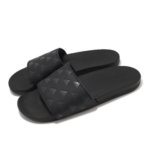 ADIDAS 愛迪達 拖鞋 Adilette Comfort 男鞋 女鞋 黑 止滑 緩衝 一片拖 涼拖鞋 GV9736