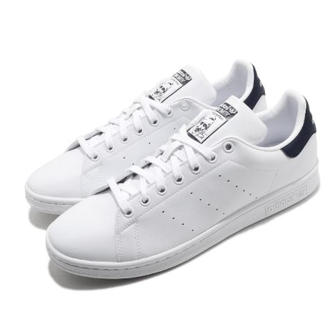 ADIDAS 愛迪達 休閒鞋 Stan Smith 男鞋 女鞋 白 深藍 皮革 小白鞋 三葉草 FX5501