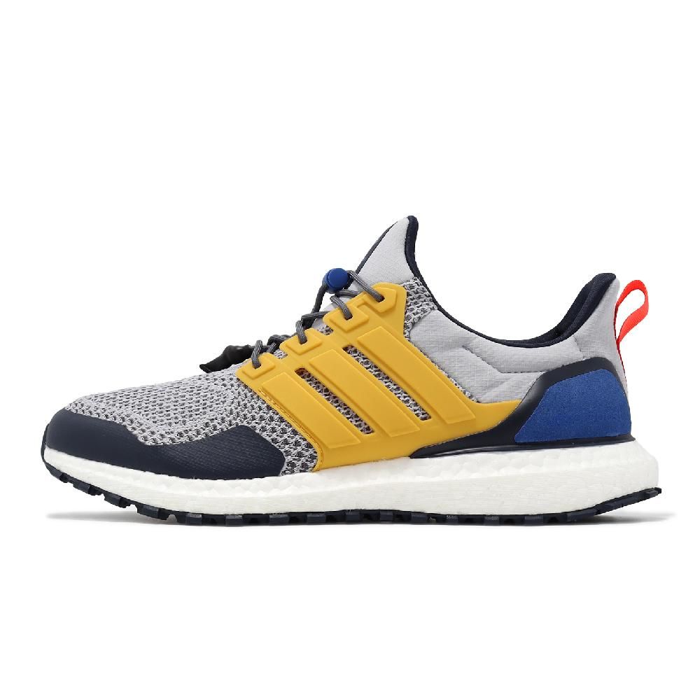 ADIDAS 愛迪達   慢跑鞋 Ultraboost 1.0 ATR 男鞋 灰 黃 Boost 緩衝 襪套 運動鞋 ID9638