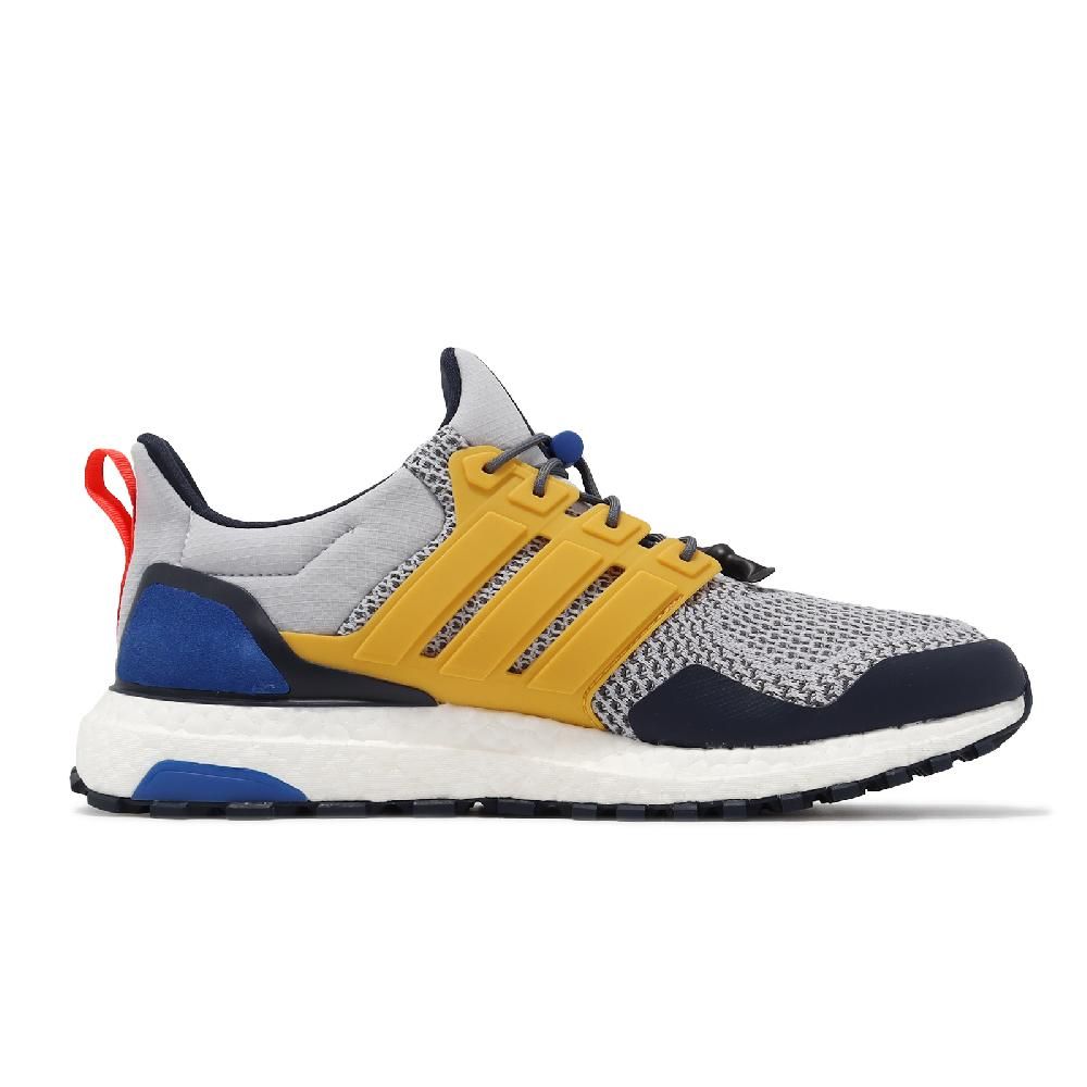 ADIDAS 愛迪達   慢跑鞋 Ultraboost 1.0 ATR 男鞋 灰 黃 Boost 緩衝 襪套 運動鞋 ID9638