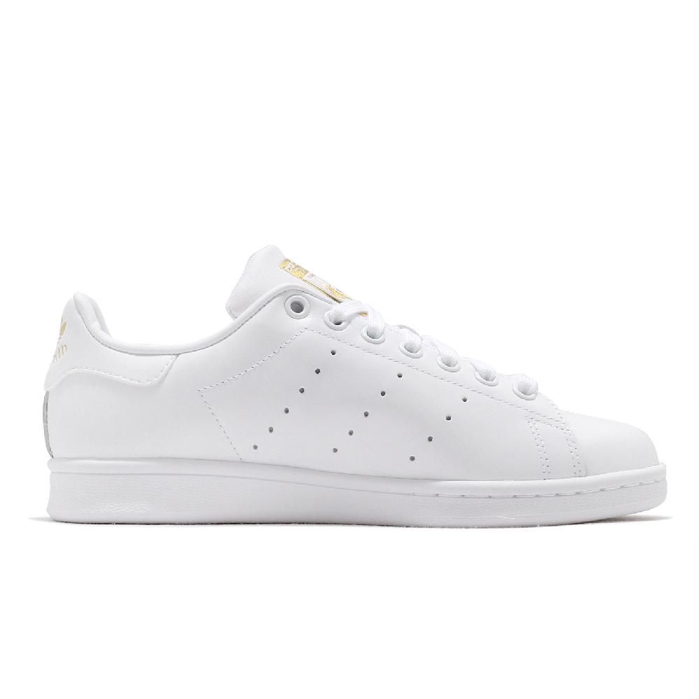 ADIDAS 愛迪達   休閒鞋 Stan Smith 男鞋 女鞋 白 金 復古 三葉草 史密斯 老人頭 情侶鞋  F36575