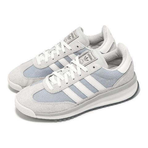 adidas 愛迪達 休閒鞋 SL 72 RTN 男鞋 女鞋 灰白 麂皮 拼接 復古 情侶鞋 JI2505