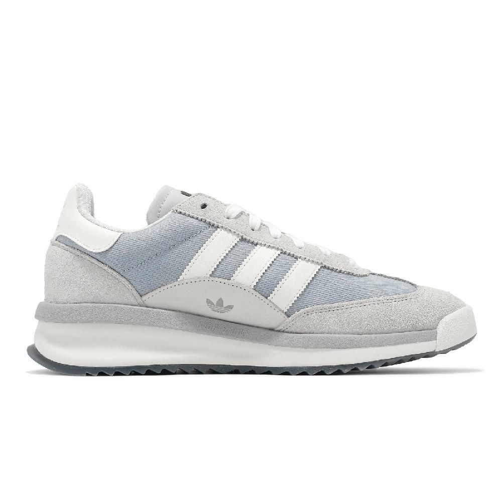 adidas 愛迪達 休閒鞋 SL 72 RTN 男鞋 女鞋 灰白 麂皮 拼接 復古 情侶鞋 JI2505