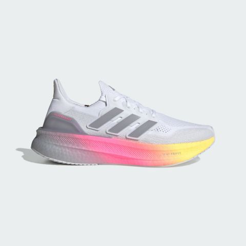 ADIDAS 愛迪達 Ultraboost 5 [ID8810] 男 慢跑鞋 運動 路跑 緩震 抗扭 耐磨 漸層 白粉