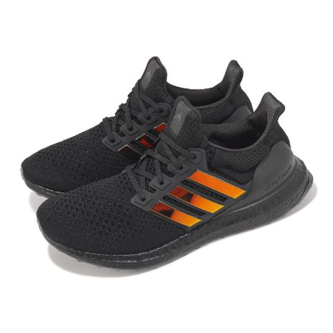 ADIDAS 愛迪達 慢跑鞋 Ultraboost 1.0 男鞋 黑 炫彩 運動鞋 馬牌輪胎底 JH6583