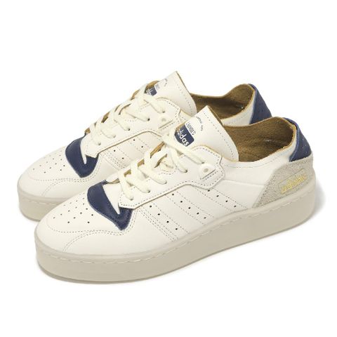 ADIDAS 愛迪達 休閒鞋 Rivalry Summer Low 男鞋 米白 藍 復古 麂皮 低筒 ID8395