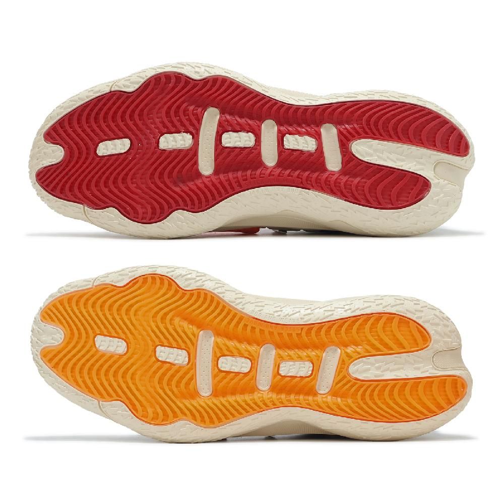 adidas 愛迪達 adidas 愛迪達 籃球鞋 DAME 8 EXTPLY 男鞋 米白 黑 紅 Lillard 里拉德 IF1507