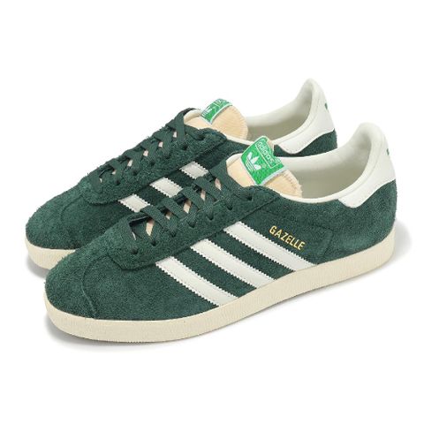 ADIDAS 愛迪達 adidas 愛迪達 休閒鞋 Gazelle 森林綠 白 男鞋 女鞋 復古 情侶鞋 板鞋 IF9655