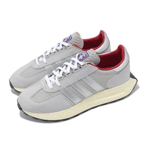 ADIDAS 愛迪達 adidas 愛迪達 休閒鞋 Retropy E5 男鞋 灰 銀 紅 復古 麂皮 HQ6759