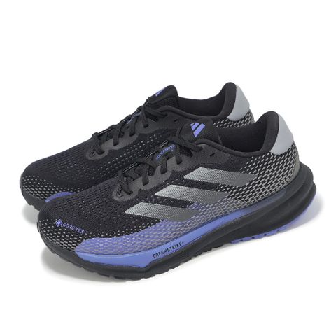 ADIDAS 愛迪達 adidas 愛迪達 防水慢跑鞋 Supernova M GTX 男鞋 黑 藍 緩震 反光 Gore-Tex ID6307