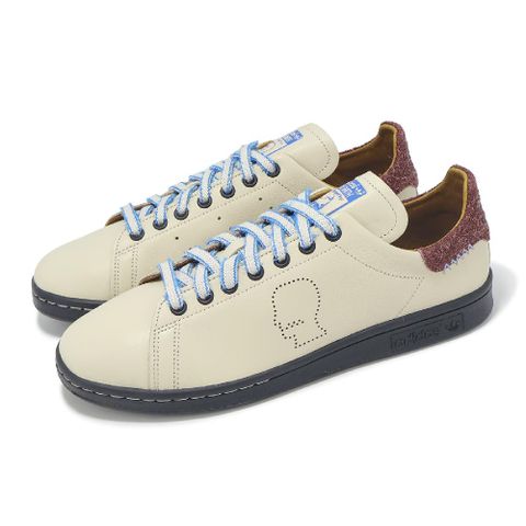 ADIDAS 愛迪達 adidas 愛迪達 x Brain Dead Stan Smith 聯名休閒鞋 男鞋 女鞋 米白 藍 史密斯 IH3432