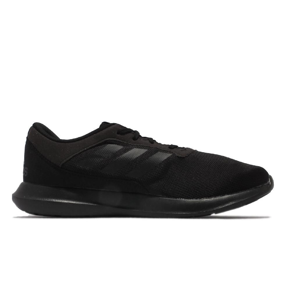 adidas 愛迪達 adidas 愛迪達 慢跑鞋 Coreracer 男鞋 黑 全黑 輕量 透氣 運動鞋 FX3593