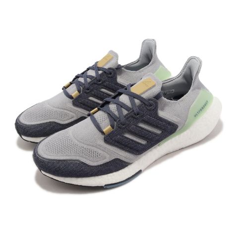 ADIDAS 愛迪達 adidas 愛迪達 慢跑鞋 Ultraboost 22 男鞋 灰 單寧 牛仔 緩震 路跑 襪套式 運動鞋  GX9158