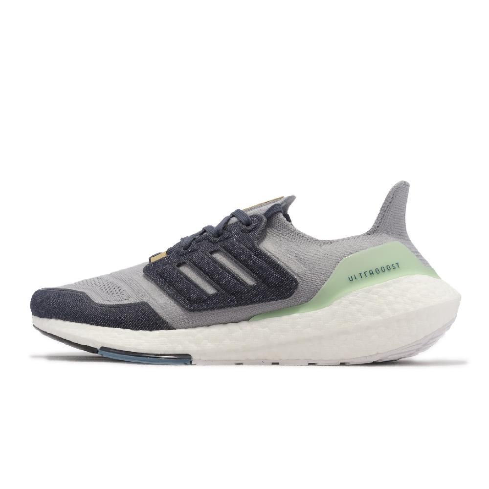 ADIDAS 愛迪達 adidas 愛迪達 慢跑鞋 Ultraboost 22 男鞋 灰 單寧 牛仔 緩震 路跑 襪套式 運動鞋  GX9158