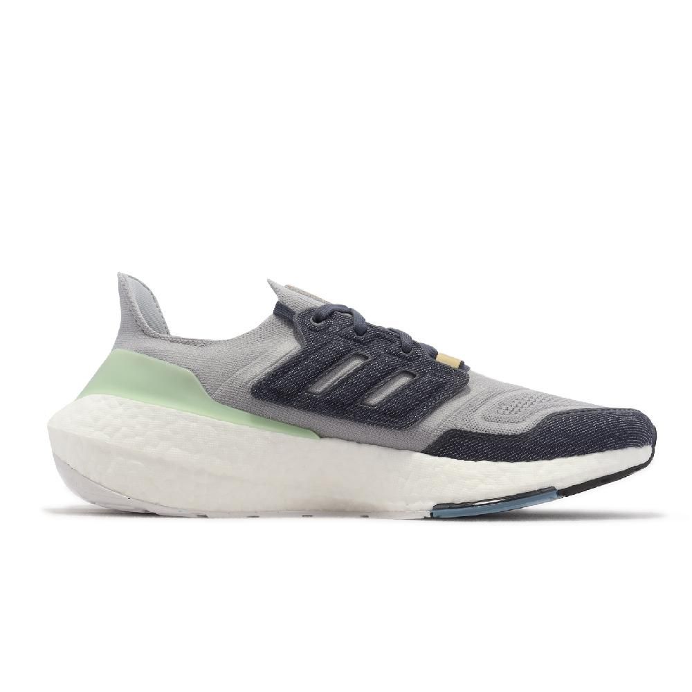 ADIDAS 愛迪達 adidas 愛迪達 慢跑鞋 Ultraboost 22 男鞋 灰 單寧 牛仔 緩震 路跑 襪套式 運動鞋  GX9158