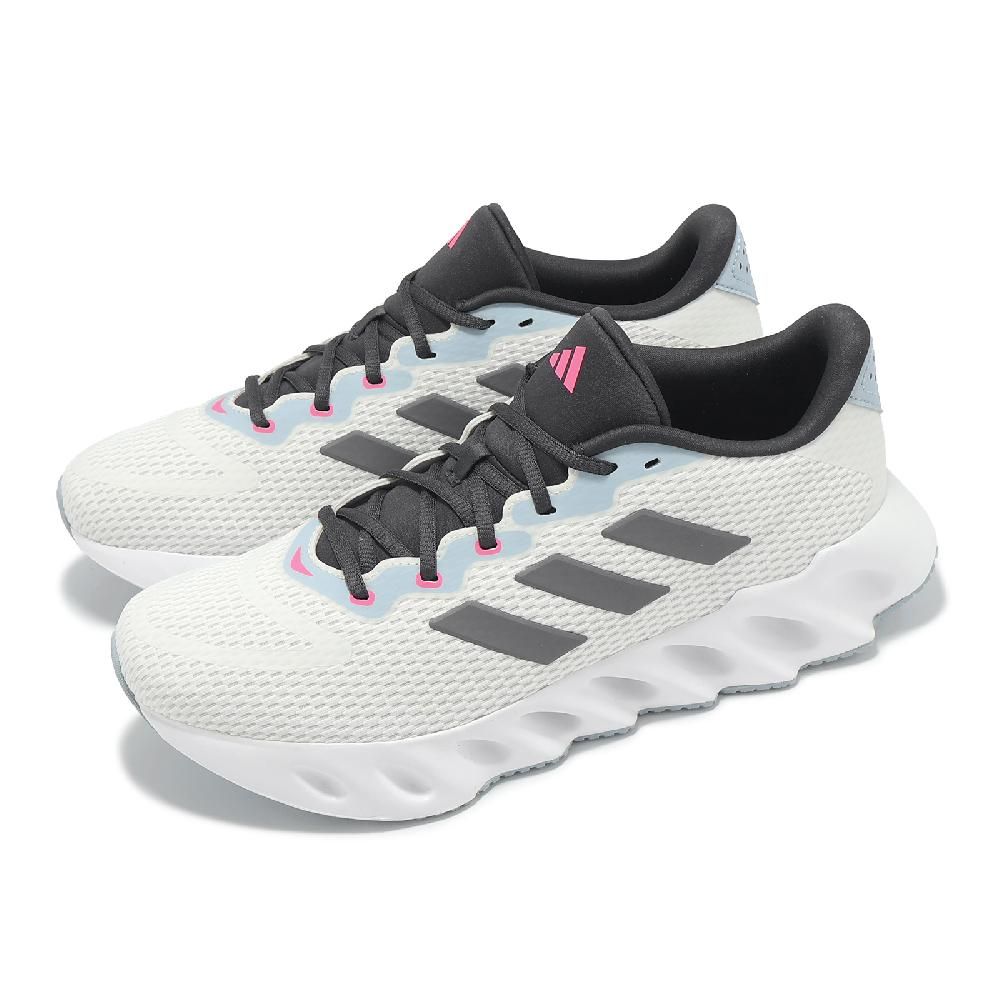 ADIDAS 愛迪達 adidas 愛迪達 慢跑鞋 Switch Run M 男鞋 米白 灰 藍 運動鞋 微厚底 IF5715