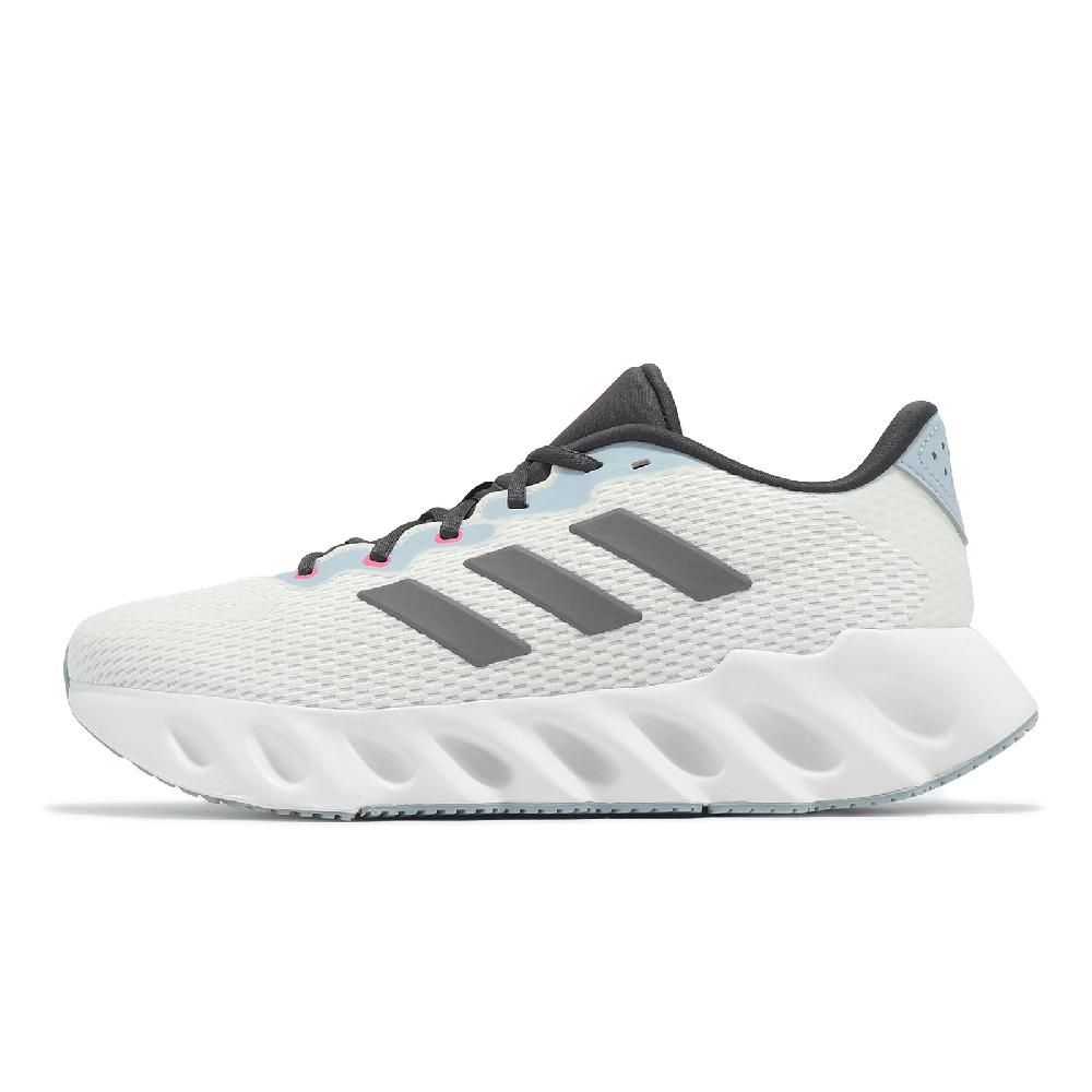 ADIDAS 愛迪達 adidas 愛迪達 慢跑鞋 Switch Run M 男鞋 米白 灰 藍 運動鞋 微厚底 IF5715