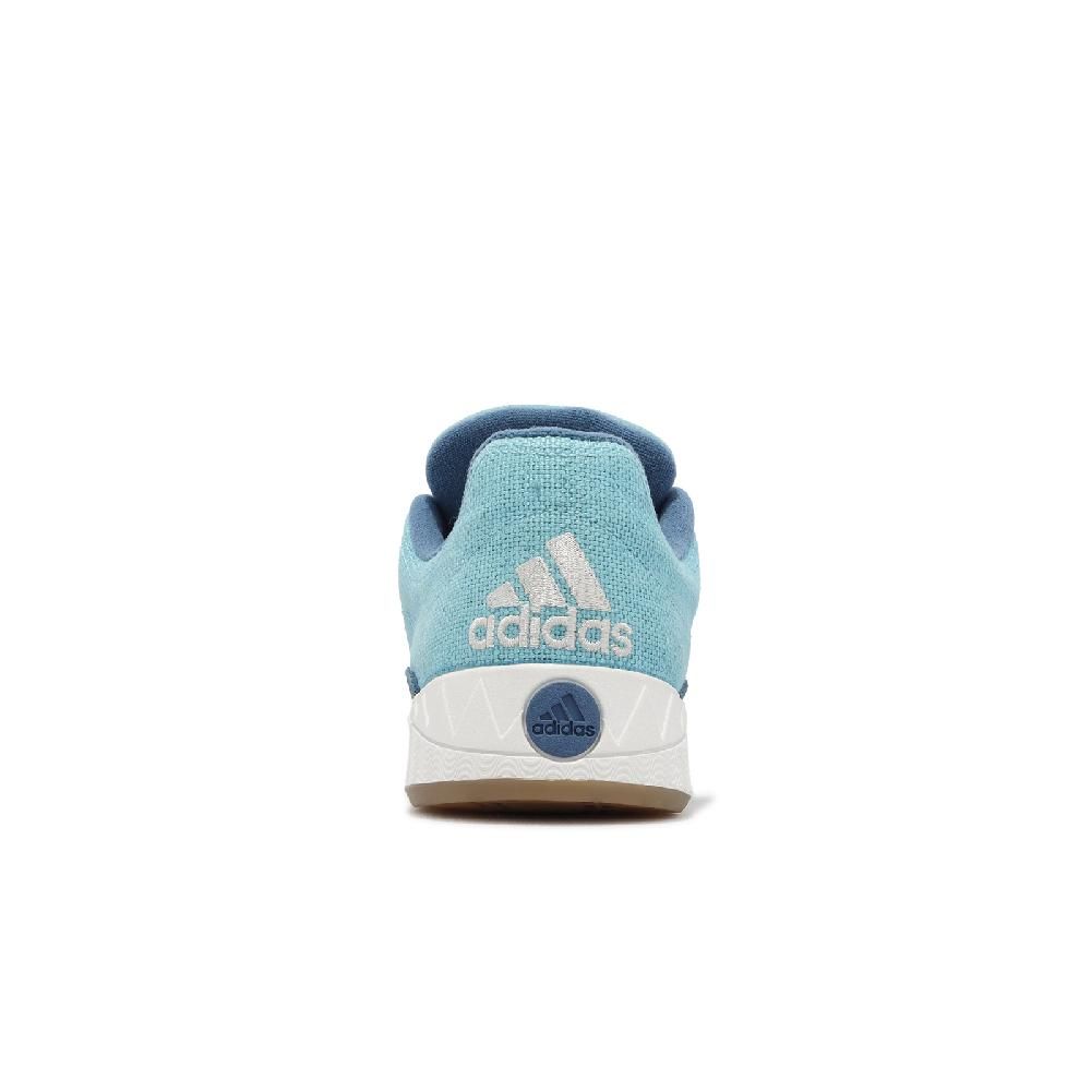 ADIDAS 愛迪達 adidas 愛迪達 休閒鞋 Adimatic 男鞋 水藍 白 復古 帆布 運動鞋 三葉草 HQ6907