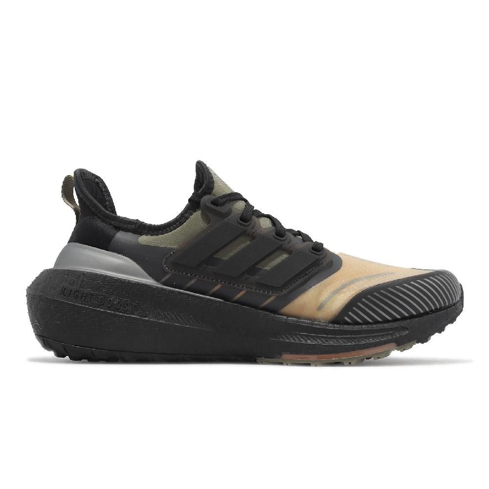 ADIDAS 愛迪達 adidas 愛迪達 慢跑鞋 Ultraboost Light GTX 男鞋 黑 綠 防水 緩震 運動鞋 襪套式 HP6404