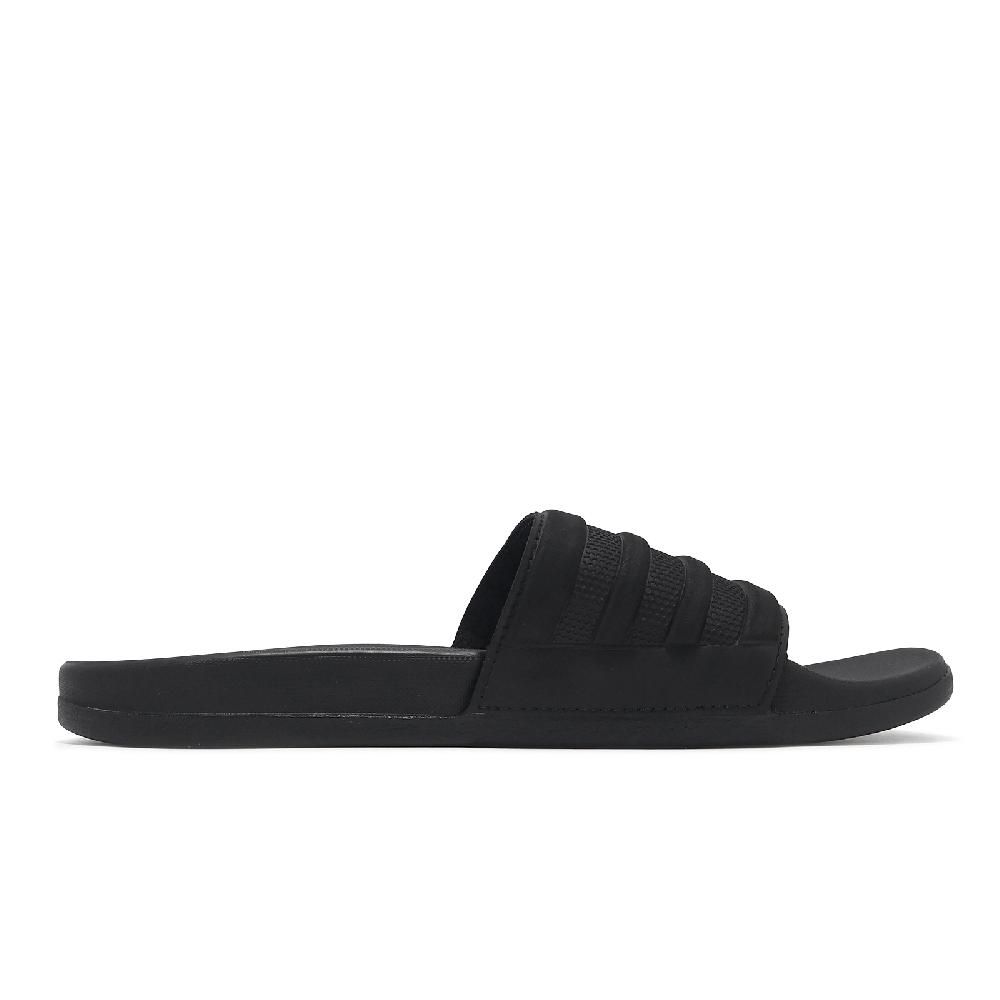 adidas 愛迪達 拖鞋 Adilette Comfort 男鞋 女鞋 黑 一體式 止滑 快乾 涼拖鞋 ID3406