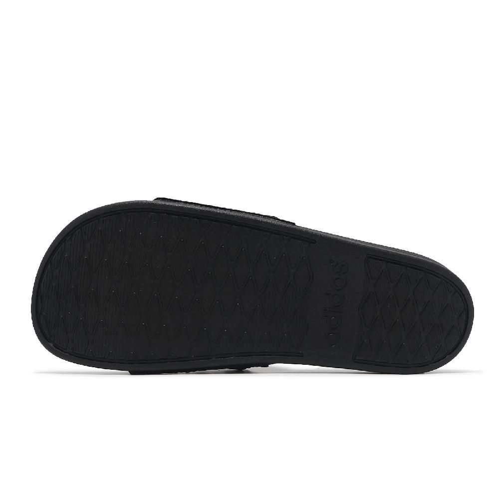adidas 愛迪達 拖鞋 Adilette Comfort 男鞋 女鞋 黑 一體式 止滑 快乾 涼拖鞋 ID3406