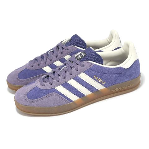 ADIDAS 愛迪達 adidas 愛迪達 休閒鞋 Gazelle Indoor 男鞋 女鞋 紫 德訓鞋 復古 麂皮 膠底 IF9645