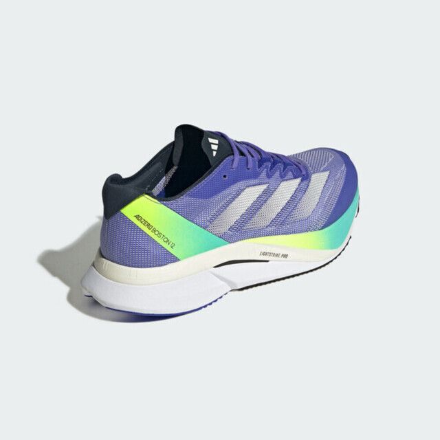 ADIDAS 愛迪達 Adidas Adizero Boston 12 M IF9211 男 慢跑鞋 運動 競速 跑鞋 避震 輕量 藍