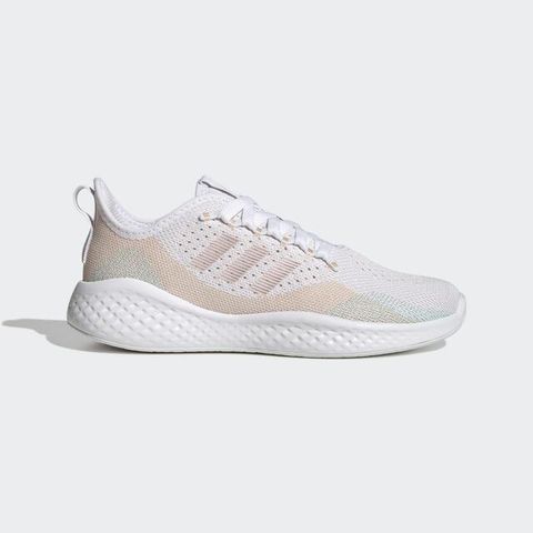 ADIDAS 愛迪達 Fluidflow 2.0 [GW4015] 女 慢跑鞋 運動 休閒 輕量 支撐 緩衝  白 粉橘