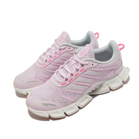 adidas 慢跑鞋 Climacool W 女鞋 粉紅 白 透氣 緩震 運動鞋 反光 愛迪達 GX5599